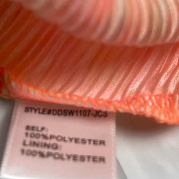 NWT 4S13NNA Multicolor Shay Pleated Tie-Dye Mini Dress – Lined (Size S) - Picture 11 of 12